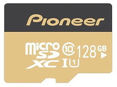 Карта памяти Pioneer MicroSD Card Cl10/UHS1/U1 (128GB) купить в интернет-магазине icover