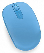 Microsoft Wireless Mobile Mouse 1850 (U7Z-00058) - беспроводная мышь (Cyan Blue) купить в интернет-магазине icover