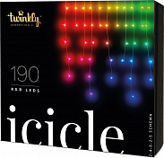 Smart-гирлянда Twinkly Icicle RGB 190 (TWI190STP-TEU) купить в интернет-магазине icover